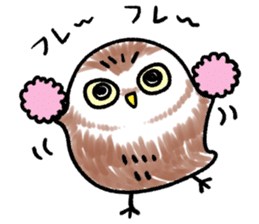RoundOwlSticker sticker #14957850
