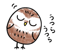 RoundOwlSticker sticker #14957851