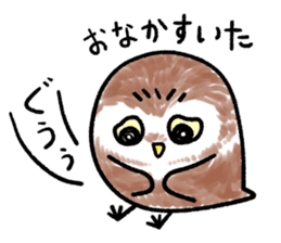 RoundOwlSticker sticker #14957853