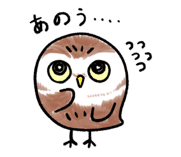 RoundOwlSticker sticker #14957865