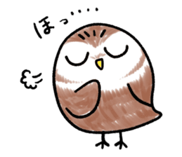 RoundOwlSticker sticker #14957866