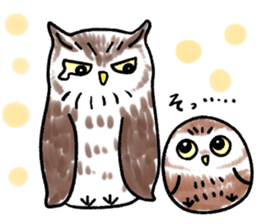 RoundOwlSticker sticker #14957874