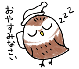 RoundOwlSticker sticker #14957876