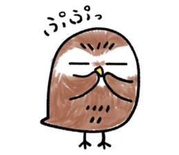 RoundOwlSticker sticker #14957878
