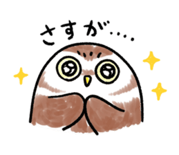RoundOwlSticker sticker #14957880