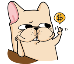 A Bulldog Life 2 sticker #14958389