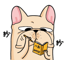 A Bulldog Life 2 sticker #14958390