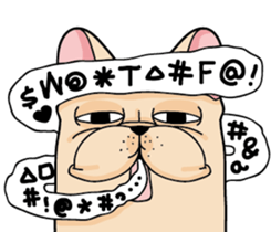 A Bulldog Life 2 sticker #14958404