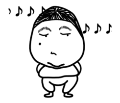 Take it easy. I'm Person!! sticker #14958483