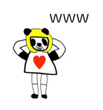 PANDA OF ABURAYAMA 2 sticker #14958495