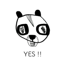 PANDA OF ABURAYAMA 2 sticker #14958525