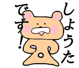 My name is Shota sticker #14959135