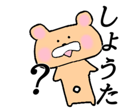 My name is Shota sticker #14959139