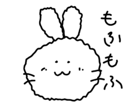 kawaii monster rabbit sticker #14959303