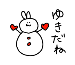 kawaii monster rabbit sticker #14959322