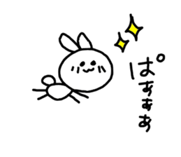 kawaii monster rabbit sticker #14959334