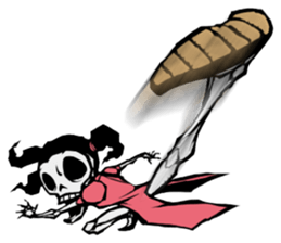 skeleton_kung fu_2 sticker #14959493