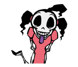 skeleton_kung fu_2 sticker #14959509