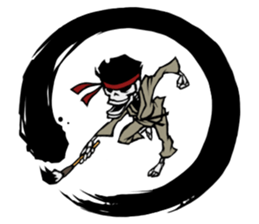 skeleton_karate_2 sticker #14959724