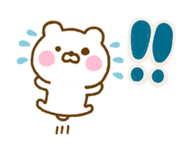 Honobono Bear Yokutukau Northern Europe sticker #14960054