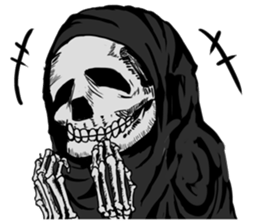 Death grimreaper Sticker sticker #14960341