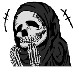 Death grimreaper Sticker sticker #14960341