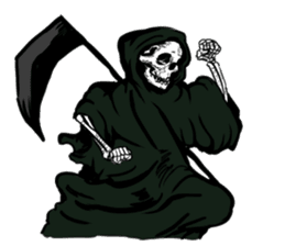 Death grimreaper Sticker sticker #14960371