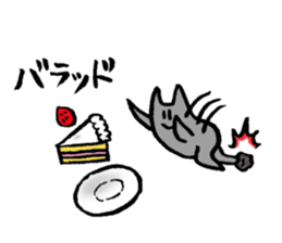 Push up Cat Visual kei Ver. sticker #14960496