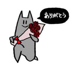 Push up Cat Visual kei Ver. sticker #14960508