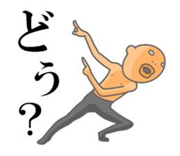 Fun but creepy Man's edition 1 sticker #14960520