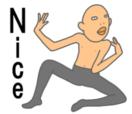 Fun but creepy Man's edition 1 sticker #14960528