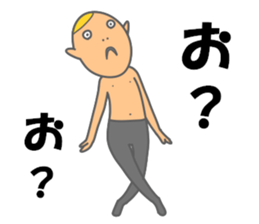 Fun but creepy Man's edition 1 sticker #14960532