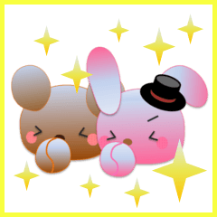 Rabbit and bear daily(Support)