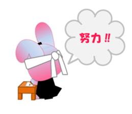 Rabbit and bear daily(Support) sticker #14960649