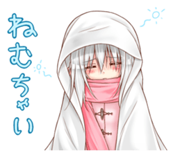 White Elf Girl! sticker #14960722