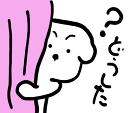 dog of square face sticker part6 sticker #14960808