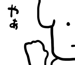 dog of square face sticker part6 sticker #14960823