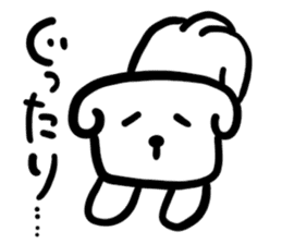 dog of square face sticker part6 sticker #14960826