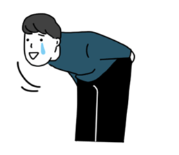 Bob and Mash and sometimes old man2 sticker #14961817