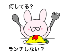 Spout rabbits1 sticker #14962022