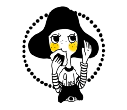 TYPE-O-girl sticker #14962038