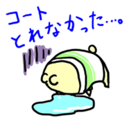 softtennis love bear sticker #14962177