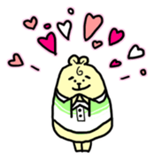 softtennis love bear sticker #14962208