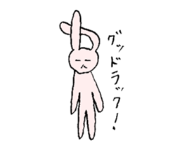 Ear rabbits sticker #14962846