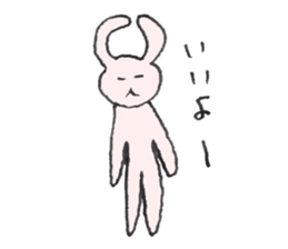 Ear rabbits sticker #14962850