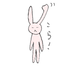 Ear rabbits sticker #14962855