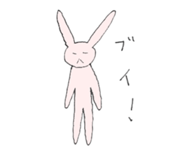 Ear rabbits sticker #14962859