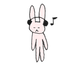 Ear rabbits sticker #14962862