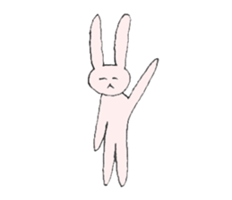 Ear rabbits sticker #14962870