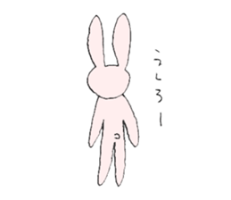 Ear rabbits sticker #14962874